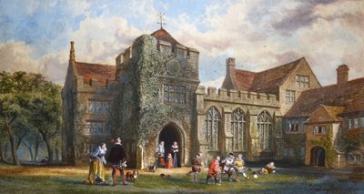 Mansión Dartington, Devon de John Edmund Buckley