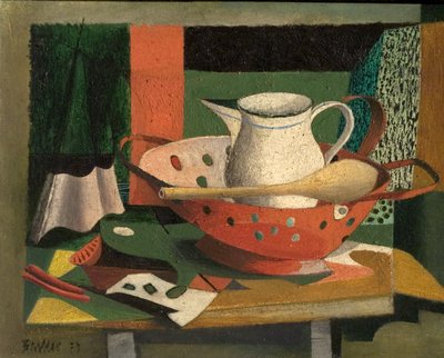 Bodegón de cocina (óleo sobre madera) de John Edward Barker