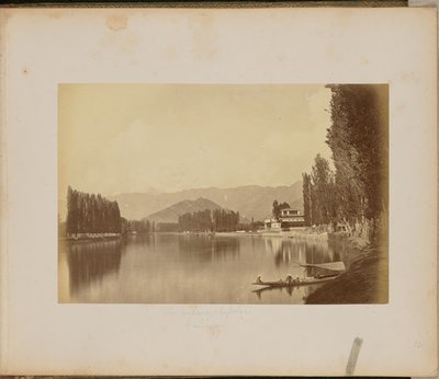El Palacio de los Maharajás [sic]. Srinaggar de John Edward Saché