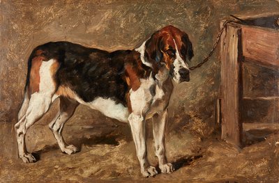 Estudio de un sabueso de John Emms