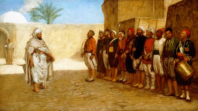 Reorganización del ejército en Marruecos, 1872 de John Evan Hodgson