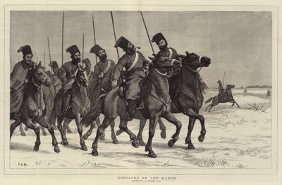 Cosacos en marcha de John Evan Hodgson