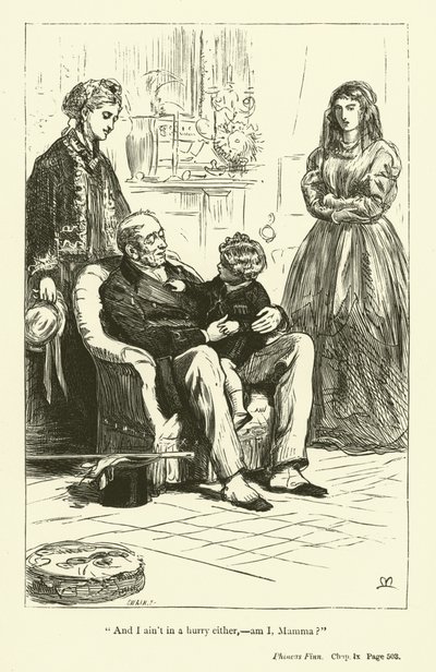Ilustración para Phineas Finn de Anthony Trollope de John Everett (after) Millais