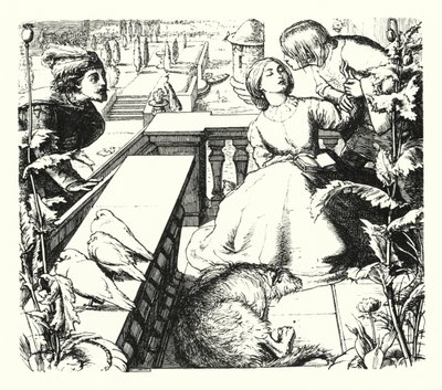 El Sueño Diurno de John Everett (after) Millais
