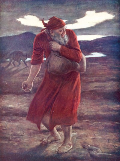 El sembrador de cizaña de John Everett (after) Millais