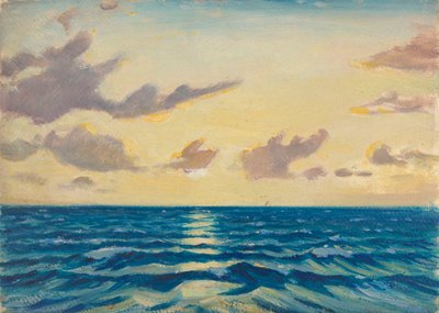 Paisaje marino (pintura) de John Everett