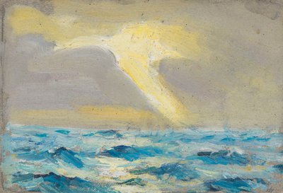 Paisaje marino, Finales del siglo XIX a mediados del siglo XX (pintura) de John Everett