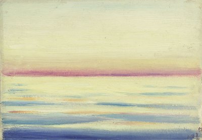 Paisaje marino del "castellano de John Everett