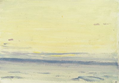 Paisaje marino del "castellano de John Everett