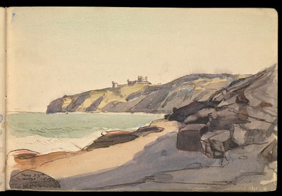 Paisaje marino, cuaderno de bocetos de John Everett