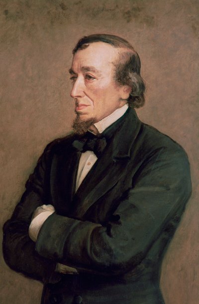 Benjamin Disraeli, Conde de Beaconsfield (detalle) de John Everett Millais