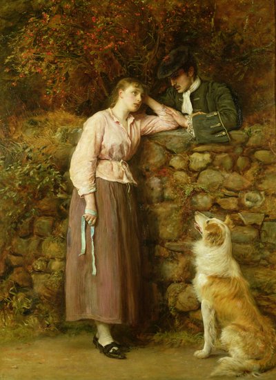 Effie Deans, de "El corazón de Midlothian" de Sir Walter Scott, 1877 de John Everett Millais
