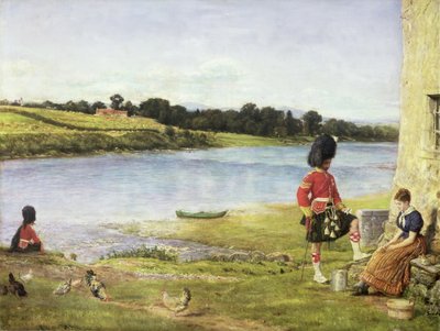 Fluyendo hacia el mar, 1871 de John Everett Millais