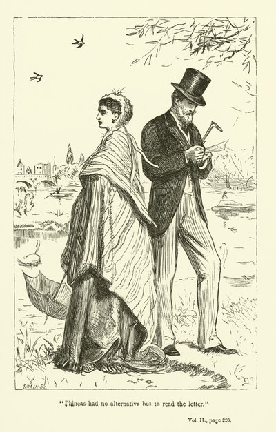 Ilustración para Phineas Finn de Anthony Trollope de John Everett Millais