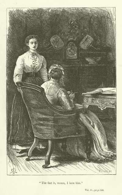 Ilustración para Phineas Finn de Anthony Trollope de John Everett Millais