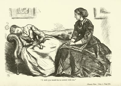 Ilustración para Phineas Finn de Anthony Trollope de John Everett Millais