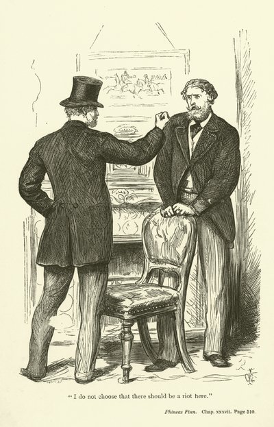 Ilustración para Phineas Finn de Anthony Trollope de John Everett Millais