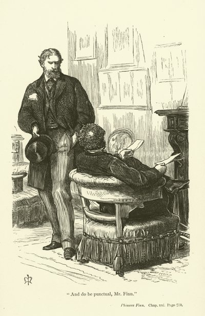 Ilustración para Phineas Finn de Anthony Trollope de John Everett Millais