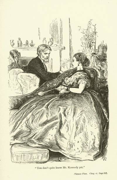 Ilustración para Phineas Finn de Anthony Trollope de John Everett Millais