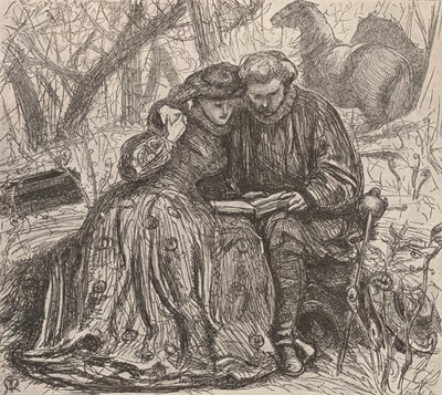 Ilustración de la Probación de la Hermana Anne, c1850-1890, 1923 de John Everett Millais