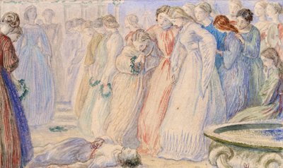 Ifis y Anaxarete, finales del siglo XIX de John Everett Millais