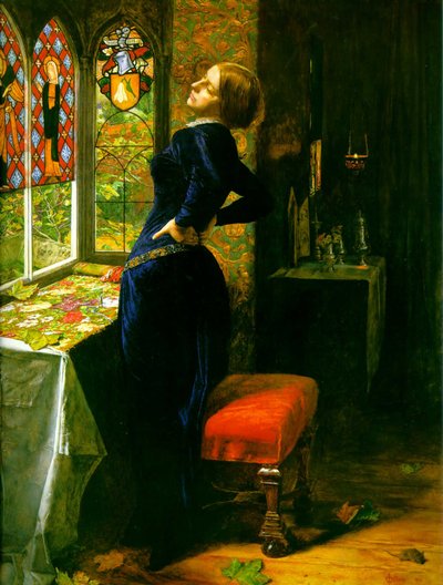 Mariana en el Grange Moated de John Everett Millais