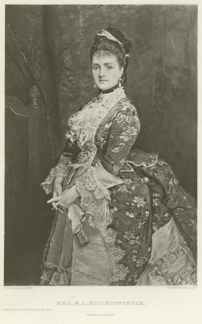 Sra. H L Bischoffsheim de John Everett Millais