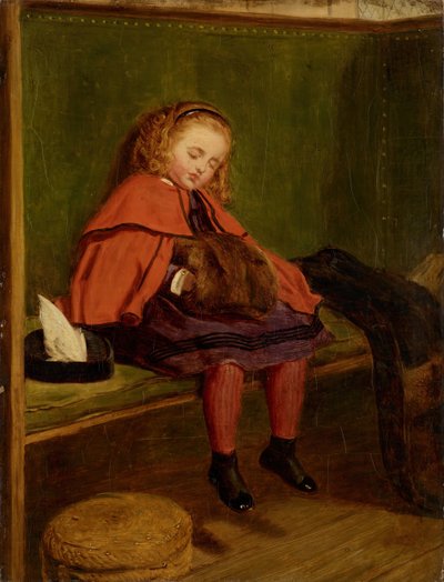 Mi segundo sermón, c. 1854 de John Everett Millais