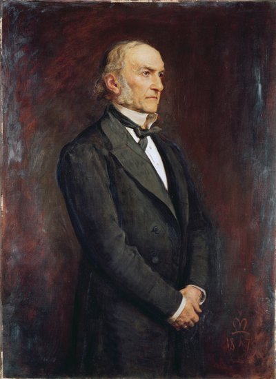 Retrato de William Ewart Gladstone (1809-1898) 1879 de John Everett Millais