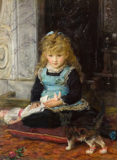 El gato con botas de John Everett Millais