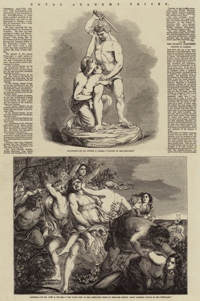 Premios de la Real Academia de John Everett Millais