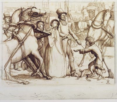 El hombre ciego de John Everett Millais