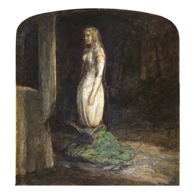 La víspera de San Agustín de John Everett Millais