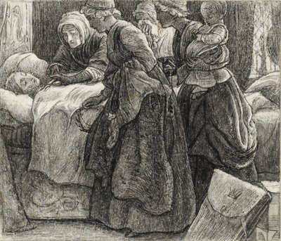 El Señor de Burleigh, c.1857 de John Everett Millais