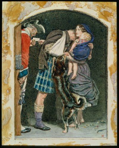 La orden de liberación de John Everett Millais