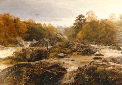 El sonido de muchas aguas, 1876 de John Everett Millais