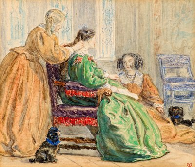 El tocador de John Everett Millais