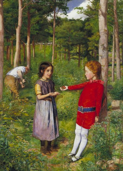 La hija del leñador, 1851 de John Everett Millais