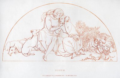 Juventud, siglo XIX de John Everett Millais