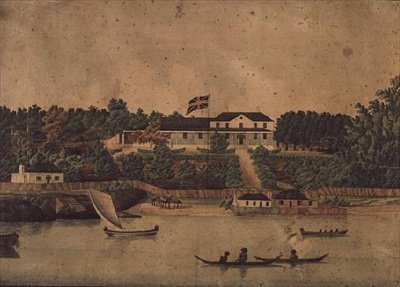 Primera Government House, Sídney, c.1807 de John Eyre