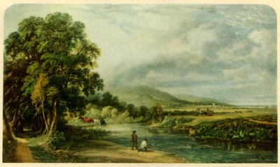 Pesca de salmón, 1844, 1946 de John F Tennant