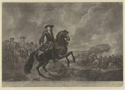 Retrato ecuestre de Guillermo III, Príncipe de Orange de John Faber (II)