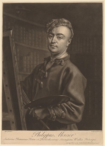 Philip Mercier de John Faber II after Philip Mercier