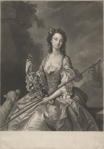 Una pastora de John Faber the younger