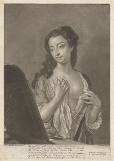 Dama de cristal de John Faber the younger