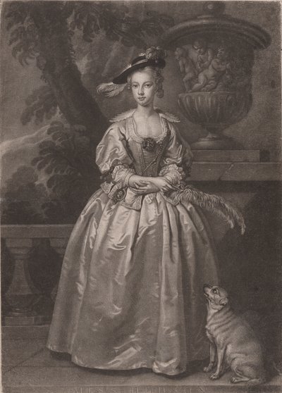Srta. Hudson de John Faber the younger