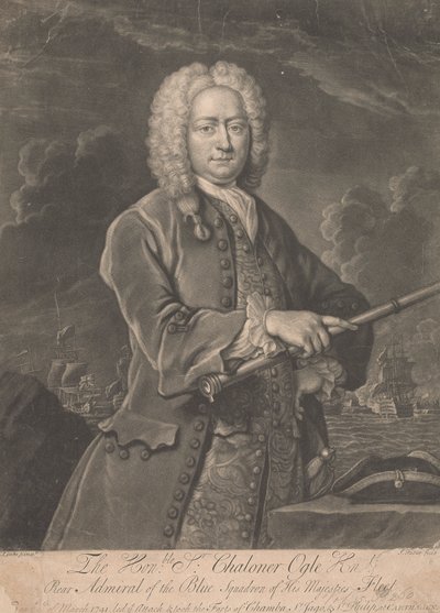 Sir Chaloner Ogle de John Faber the younger
