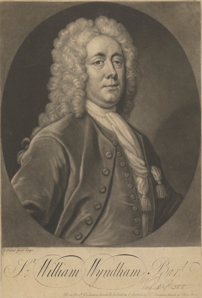 Sir William Wyndham de John Faber the younger