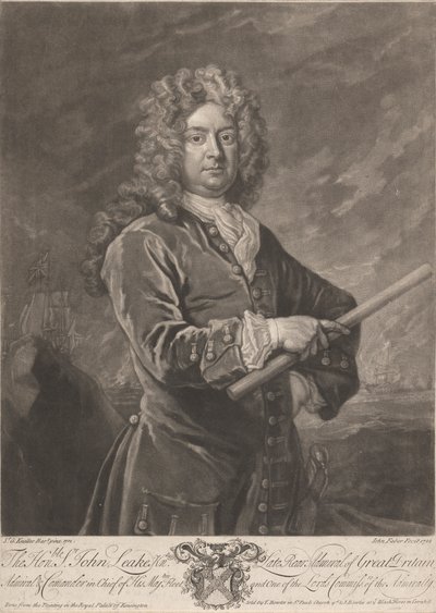 Honorable John Leake de John Faber the younger