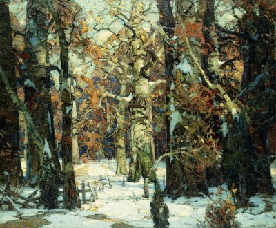 Pasillos del Bosque, Berkshires de John Fabian Carlson